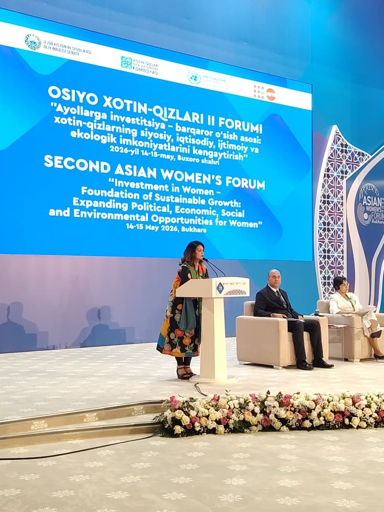 Advancing women’s leadership through global dialogue.