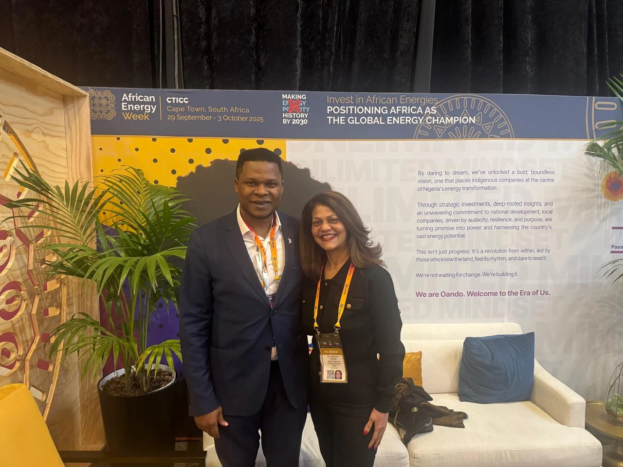 Dr. Rashmi Saluja Strengthens India–Africa Energy Cooperation at AEW 2025 - section 1 image 2
