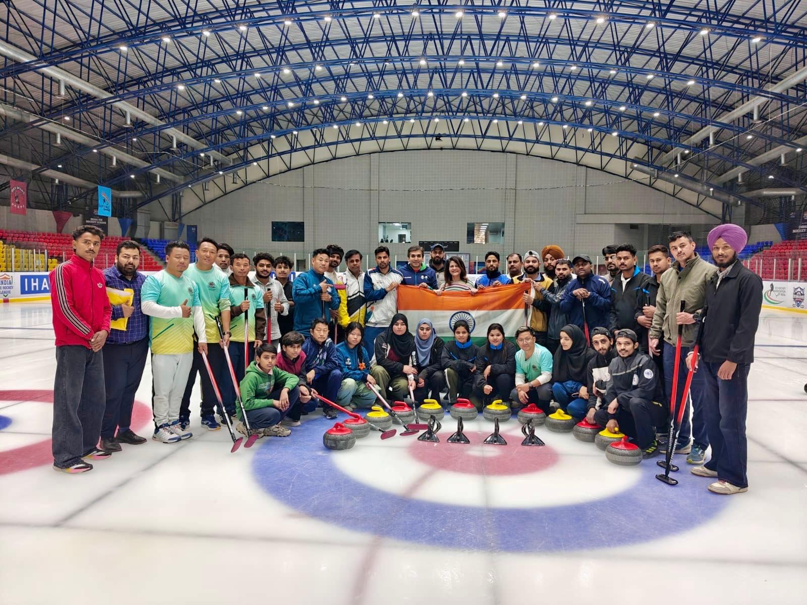 Breaking the Ice Ceiling: How a small Olympic sport is taking root in a cricket-crazy nation.